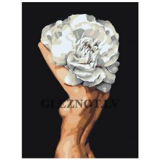 Gleznas pēc numuriem "Puķu meitene" Z-AB254