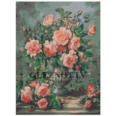 Gleznas pēc numuriem "Rozes" Z-AB573