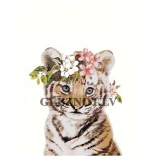 Gleznas pēc numuriem "Tīģerēns" Z-NA171