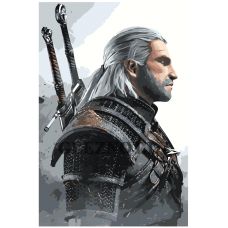 Gleznas pēc numuriem "Bruņiņieks" Z-NA22