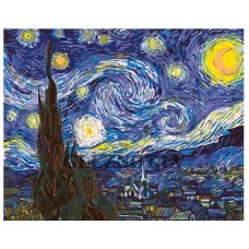 Gleznas pēc numuriem "Zvaigžņotās debesis" Z-Z10110094