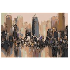 Gleznas pēc numuriem "Pilsēta" Z100891