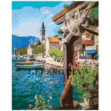 Gleznas pēc numuriem "Piestātne" Z50732