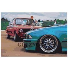 Gleznas pēc numuriem "Automašīnas" zgena301019-1-4060